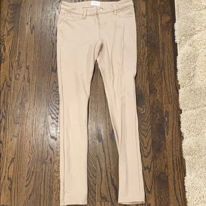 Khaki jeggings